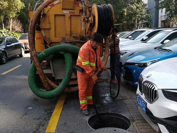 长丰排污管道清淤